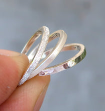 Load image into Gallery viewer, Sterling silver stacking set

