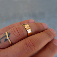Load image into Gallery viewer, 14K solid yellow gold Unisex ring
